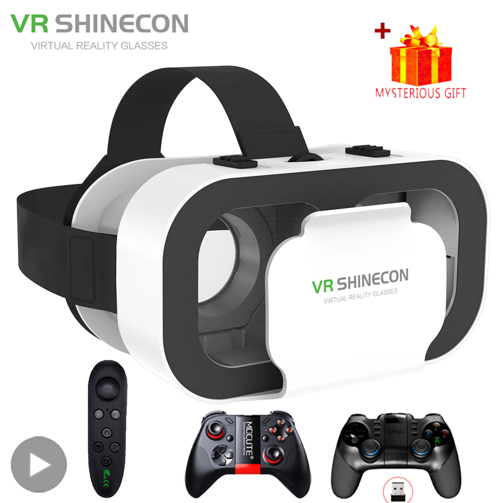 Vr Headset Pc - Shinecon 3d vr óculos de realidade