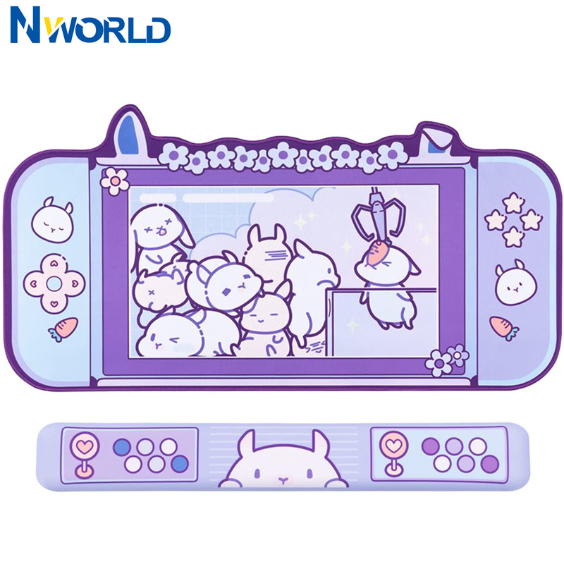 Pc Gaming Pink - Grande kawaii gaming mouse pad bonito