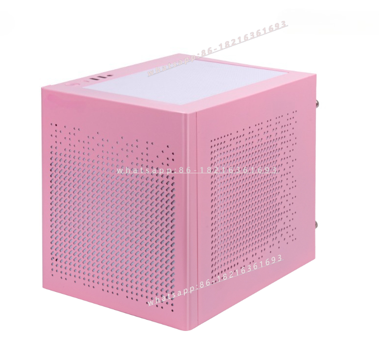 SG16 Rosa Branco ITX Pequeno M - Pc Gaming Pink avaliação e preço