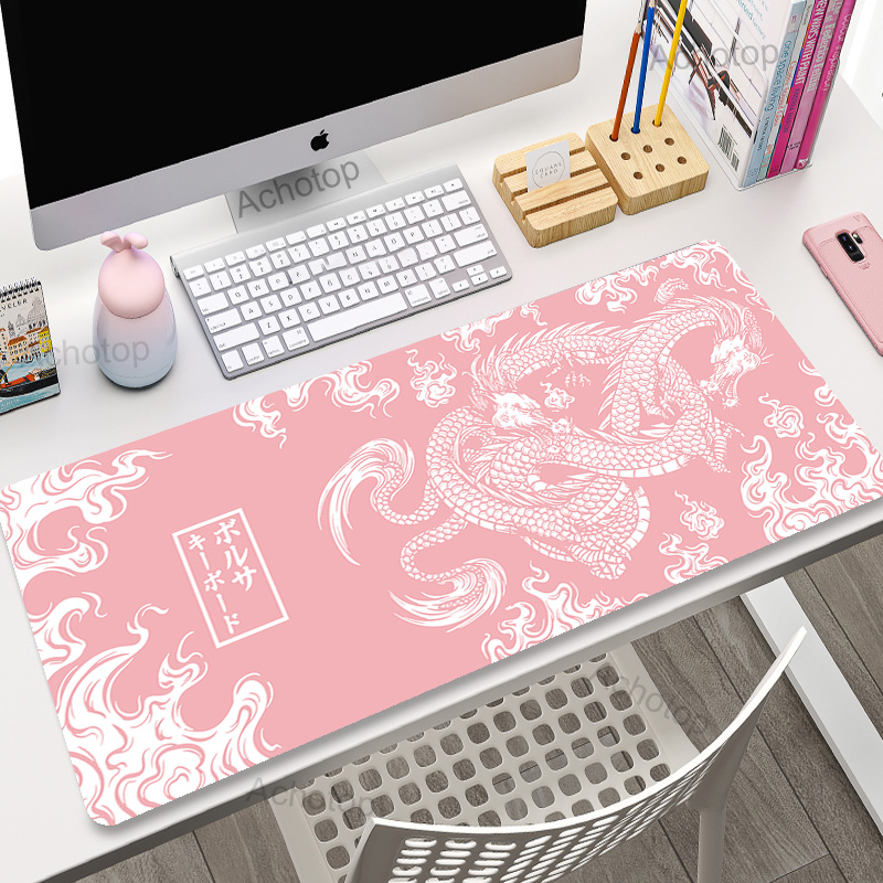 Grande mouse pad gaming mousep - Pc Gaming Pink avaliação e preço