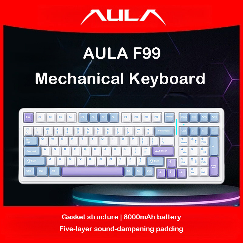 Teclado Mecânico AULA F99, Mod - Pc Gaming Lounge avaliação e preço