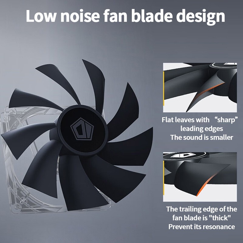 ID-COOLING XF-120-K simplicida - Pc Gaming Lounge avaliação e preço